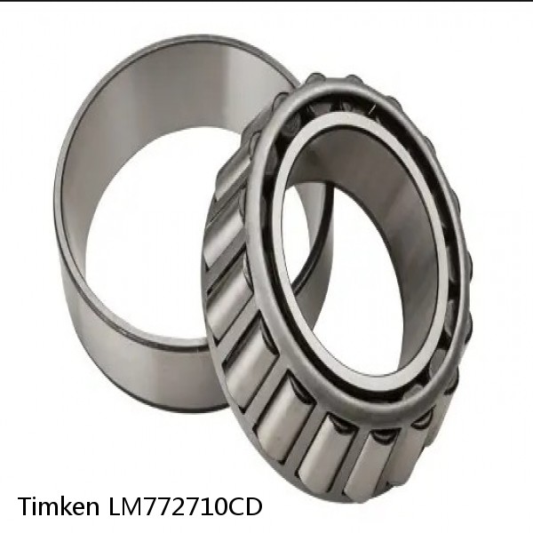 LM772710CD Timken Tapered Roller Bearings #1 image